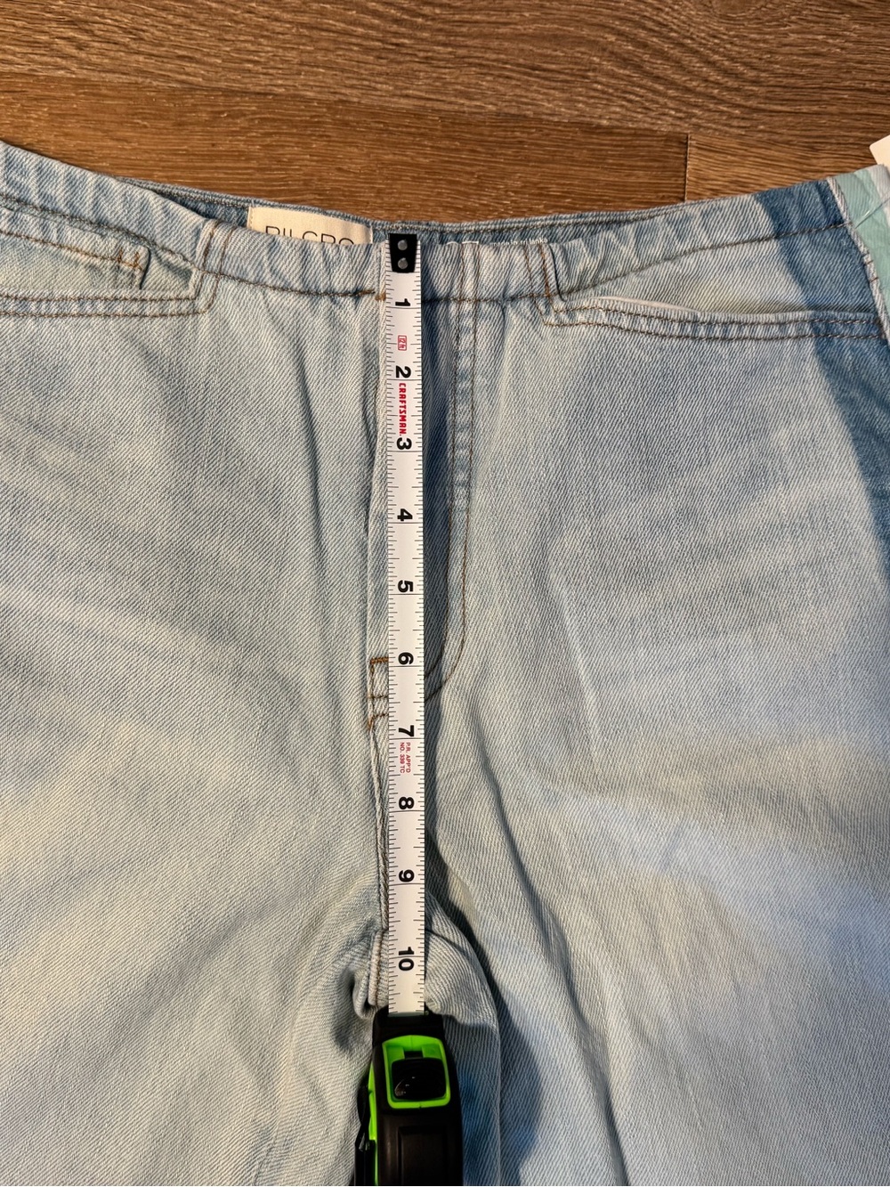 Anthropologie Pilcro Light Blue Wide-Leg Jeans - Picture 9 of 12